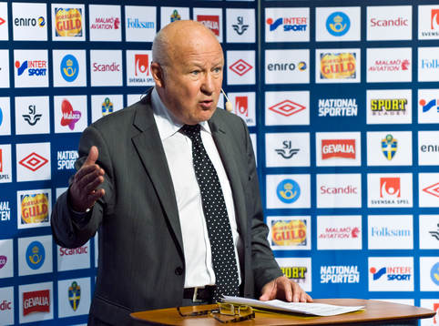 Lars-Åke Lagrell, ordförande, Svenska Fotbollförbundet