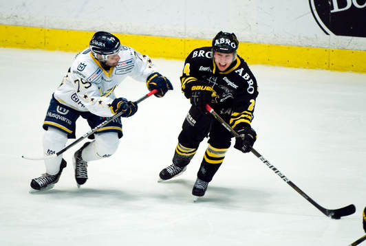 Johan Lindström, HV71 och Johan Andersson, AIK