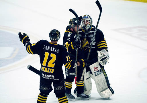 Viktor Fast, målvakt, AIK, jubel