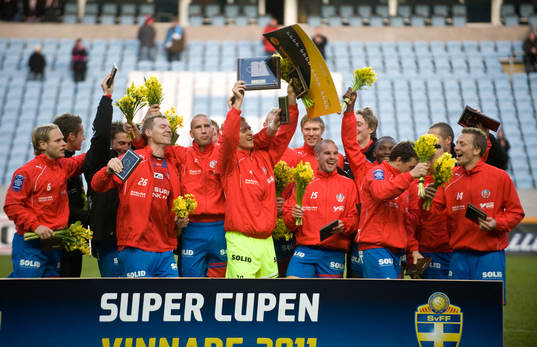 Helsingborg, Supercupen vinnare 2011, jubel