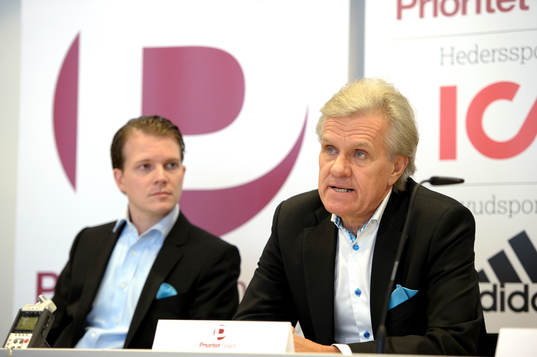 Niklas Wiberg, vice VD, Nils Wiberg, VD Prioritet Finans
