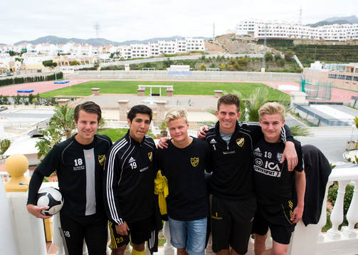 Tobias Karlsson, Diego Delgado, Jacob Lang, Calle Lindell,