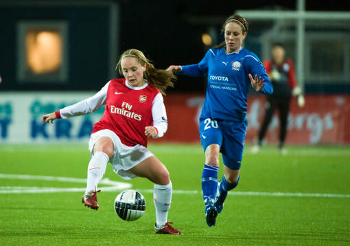 Fotboll, Dam, UEFA Champions League, kvartsfinal,