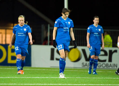 Fotboll, Dam, UEFA Champions League, kvartsfinal,