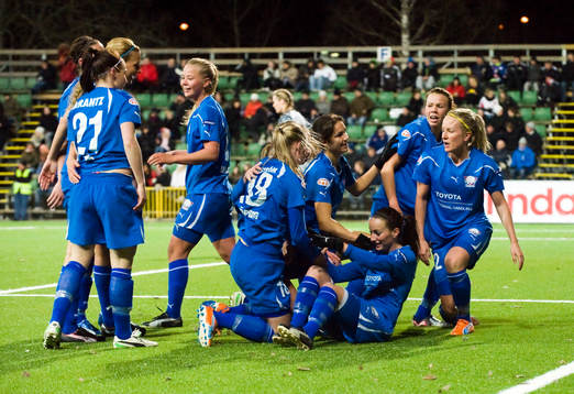 Fotboll, Dam, UEFA Champions League, kvartsfinal,