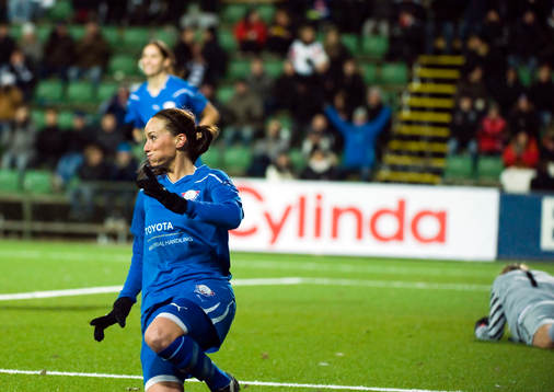 Fotboll, Dam, UEFA Champions League, kvartsfinal,