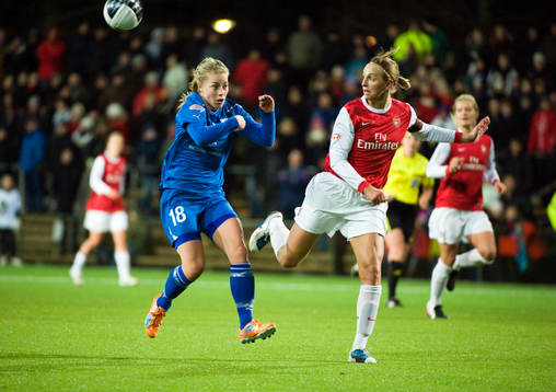 Fotboll, Dam, UEFA Champions League, kvartsfinal,