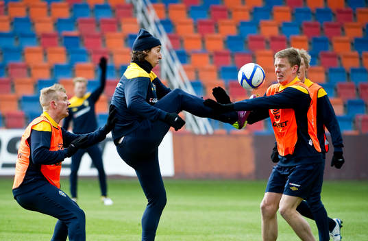 Michael Almebäck, Zlatan Ibrahimovic och Pontus Wernbloom