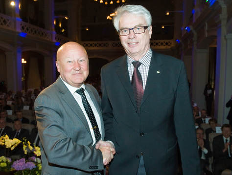 Lars-Åke Lagrell, ordförande i Svenska Fotbollförbundet