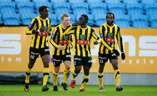 Majeed Waris, Häcken jubel