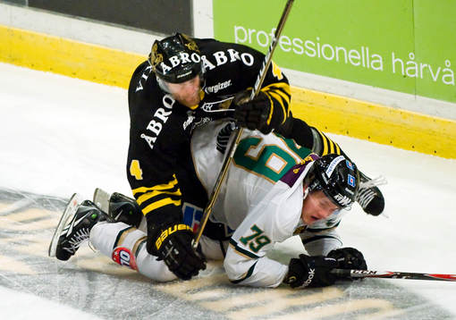 Fredrik Svensson, AIK och Patrik Lundh, Färjestad