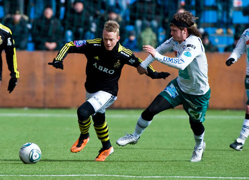 Daniel Gustavsson, AIK och Mason Trafford, Mariehamn