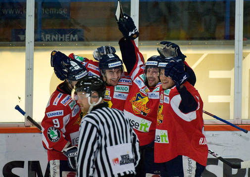 Dustin Johner, Växjö, jubel