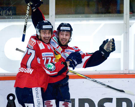 Dustin Johner, Nils Andreasson, jubel, Växjö