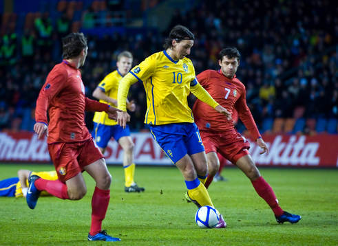 Zlatan Ibrahimovic, Sverige och Alexandru Gatücan,
