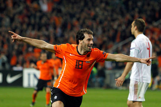 Ruud van Nistelrooy, Holland, jubel