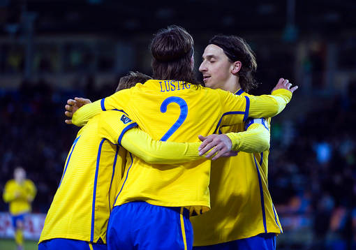 Zlatan Ibrahimovic, Sverige kramar om Mikael Lustig, Sverige