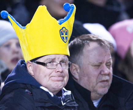Åskådare, hatt, mössa, fan, supporter