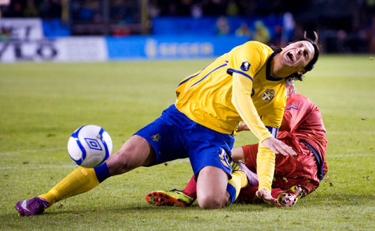 Straff, Zlatan Ibrahimovic, Sverige