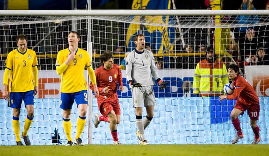 Onödigt baklängesmål, Andreas Isaksson, målvakt,