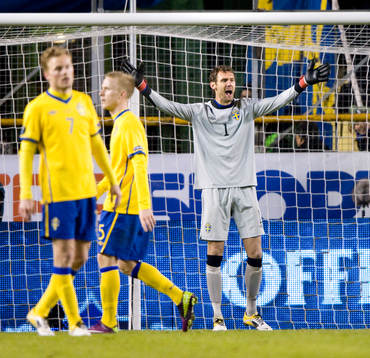 Andreas Isaksson, målvakt, Sverige