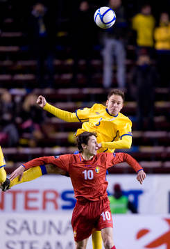 Andreas Granqvist, Sverige, och Igor Bugaiov, Moldavien
