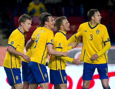 Glädje, Jubel. Pontus Wernbloom, Kim Källström,