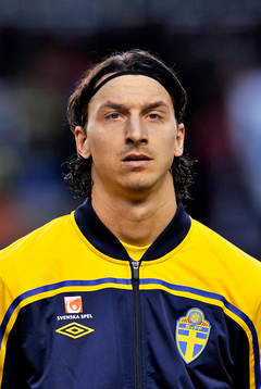 Fotboll, EM-Kval, Sverige - Moldavien Zlatan Ibrahimovic ,
