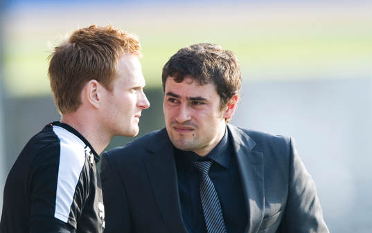 Michael Svensson och Josep Clotet Ruiz, tränare