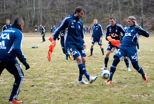Fotboll, Allsvenskan, Träning IFK Göteborg