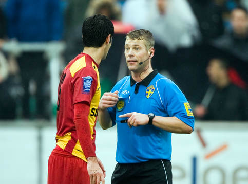 Tobias Mattsson, domare