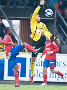 May Mahlangu, Helsingborg, Tobias Grahn, Mjällby