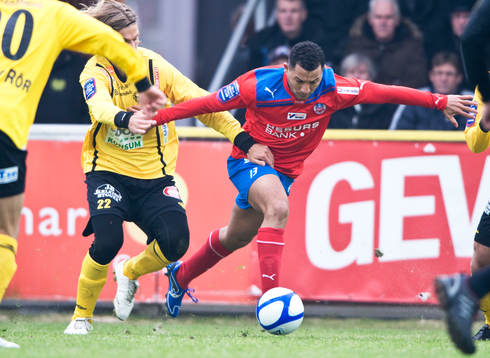Rachid Bouaouzan, Helsingborg, Tobias Grahn, Mjällby