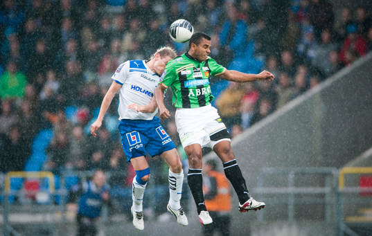 Sphetim Hasani, Norrköping och Alvaro Santos, GAIS i