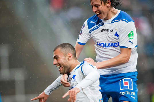 Imad Khalili och Martin Smedberg-Dalence, Norrköping jubel