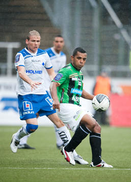 Sphetim Hasani, Norrköping och Alvaro Santos, GAIS