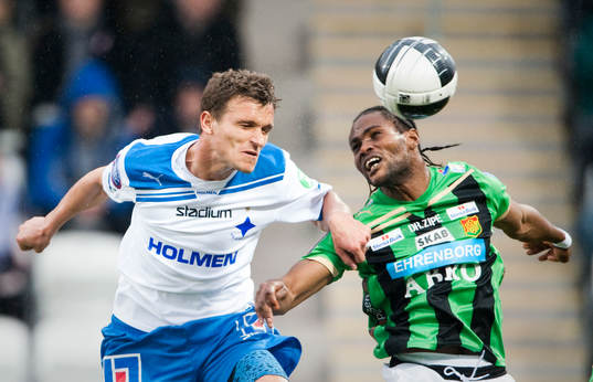 Sphetim Hasani, Norrköping och Richard Ntomba Akunde, GAIS