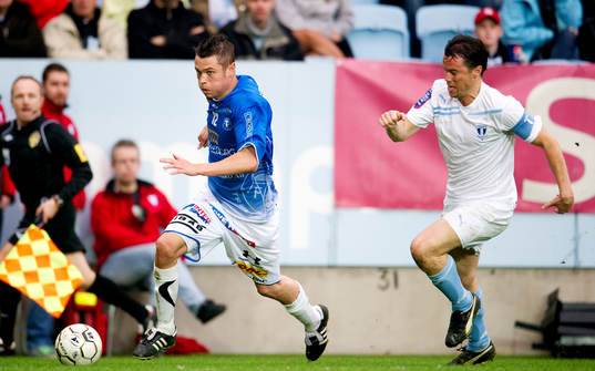Joakim Sjöhage, Trelleborg, Daniel Andersson, Malmö FF