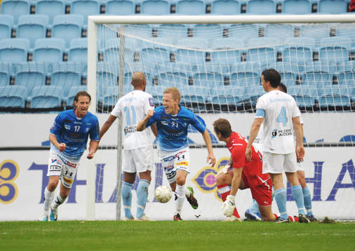 Magnus Andersson, Trelleborg, glädje, jubel