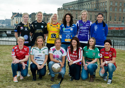 Bakre raden från vänster: Anna Paulson, Umeå, Lisa