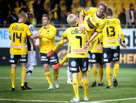 Johan Larsson, Lasse Nilsson, Elfsborg, jubel