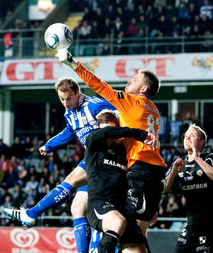 Pär Ericsson, IFK Göteborg, John Alvbåge, målvakt