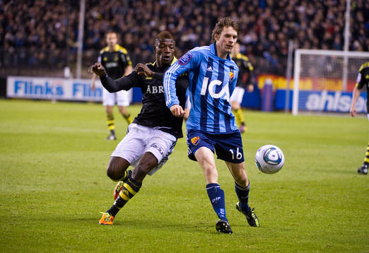 Mohamed Bangura, AIK och  Kasper Hämäläinen, Djurgården