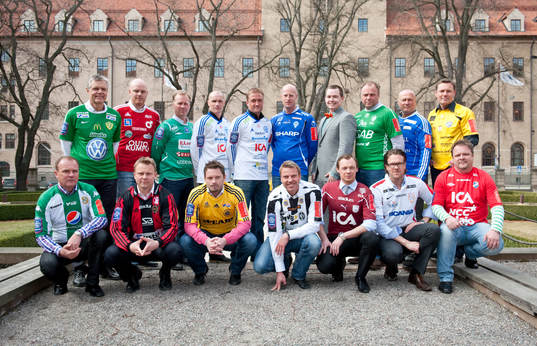 Lagbild på superettans tränare