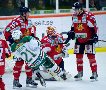 Karol Krizan, målvakt, Växjö, Ted Brithén, Rögle