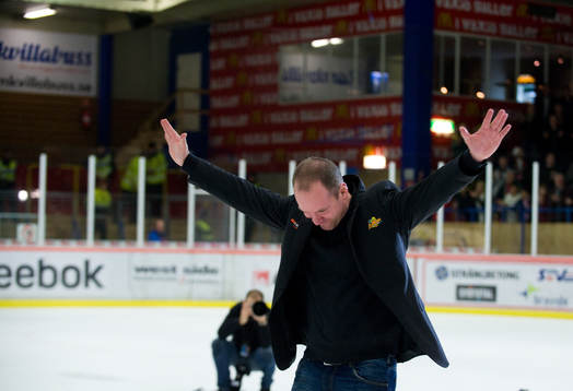 Janne Karlsson, tränare, jubel