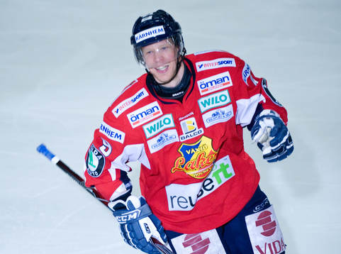 Nicklas Rahm, jubel, Växjö