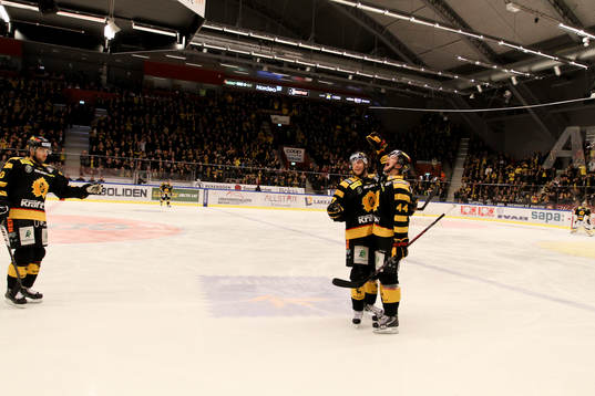 Tim Erixon, David Rundblad och Joakim Lindström,