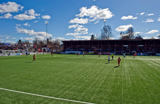 Strömvallen, Gävle. Stadion, arena
