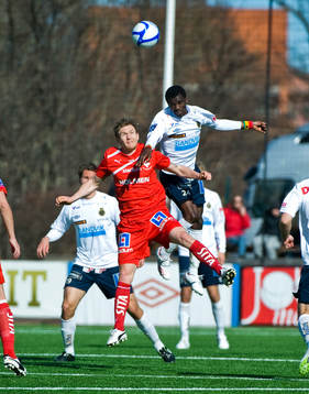 Marcus Falk Olander, Norrköping och Yussif Chibsah, Gefle